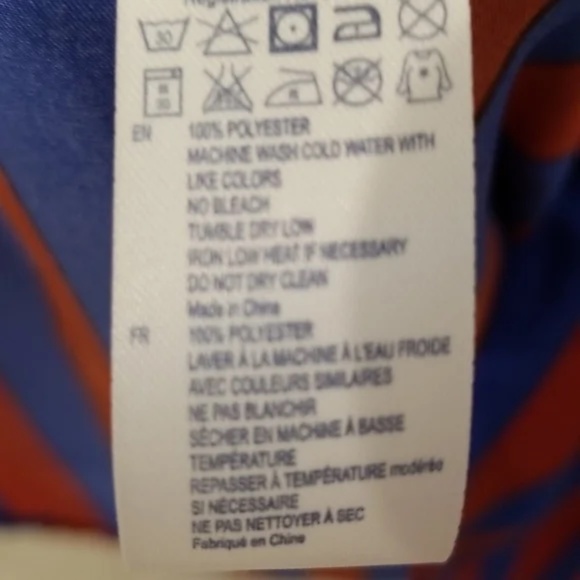 Red and Blue Stripe Halter Dress - Picture 4 of 16